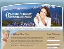 Tablet Screenshot of plasticsurgerybellingham.com